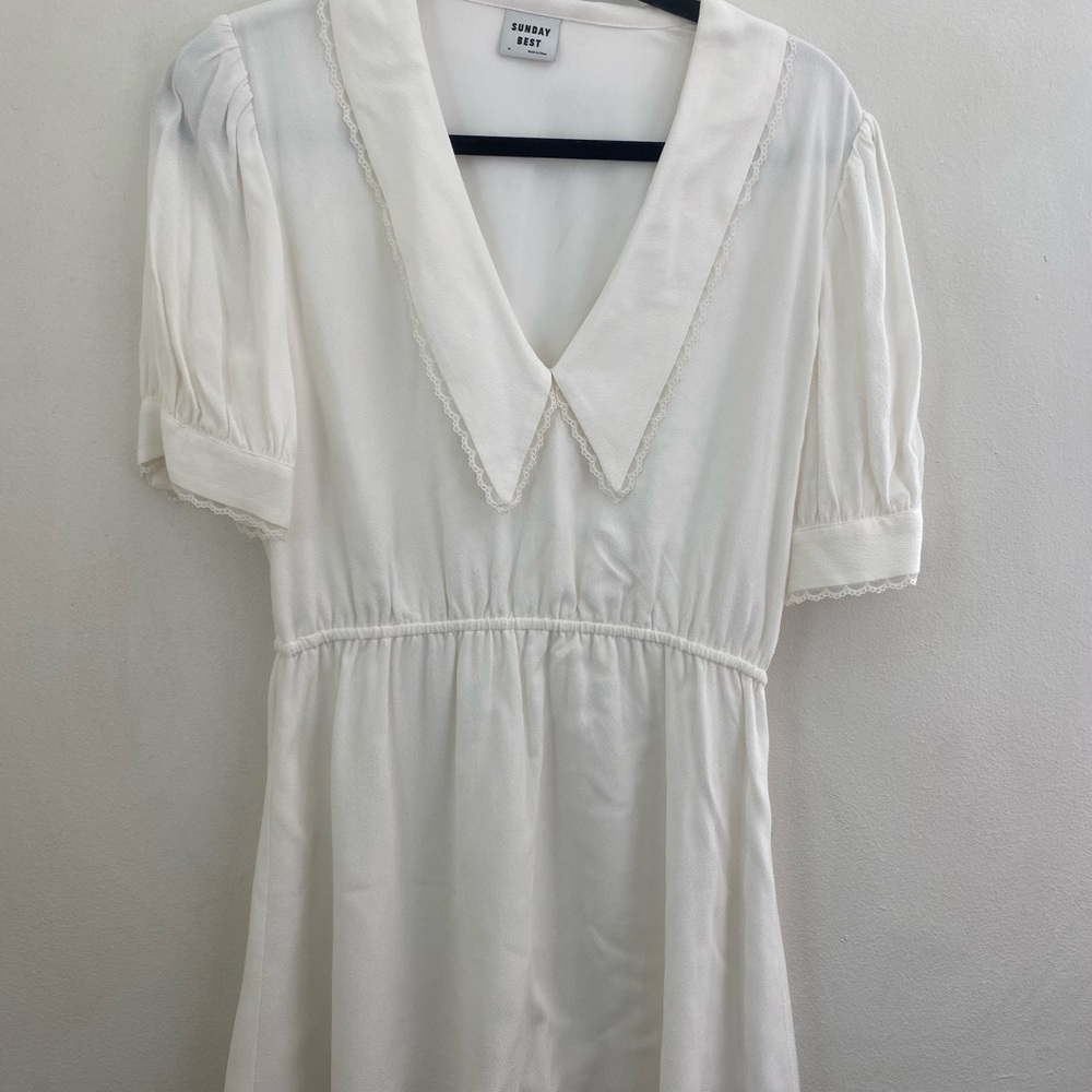 White Sunday Best dress, size M, never worn